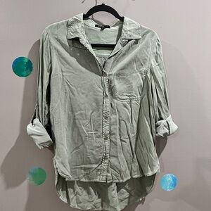 Velvet Heart Sage Green Blouse